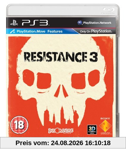 Resistance 3 (Move Compatible) Game PS3 [UK-Import]