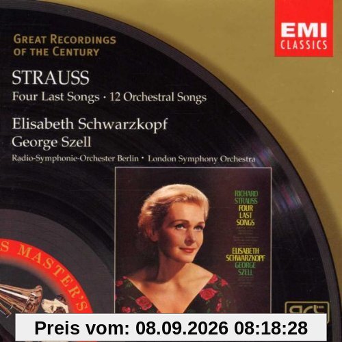 Strauss: 4 Letzte Liefer / 12 Orchesterlieder