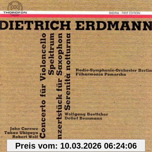 Wolfgang Boettcher Cellokonzert / Saxophonkonzert
