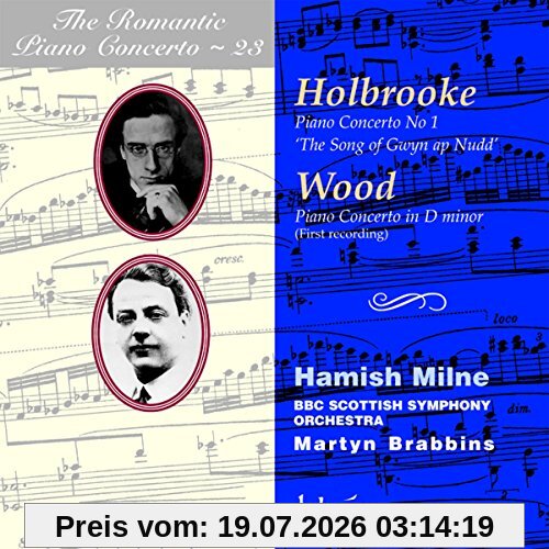 Hamish Milne The Romantic Piano Concerto - Vol. 23 (Holbrooke / Wood)