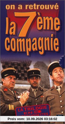 Coffret La 7e compagnie 3 VHS : Mais où est donc passée la 7e compagnie ? / On a retrouvé la 7e compagnie / La 7e compagnie au clair de lune