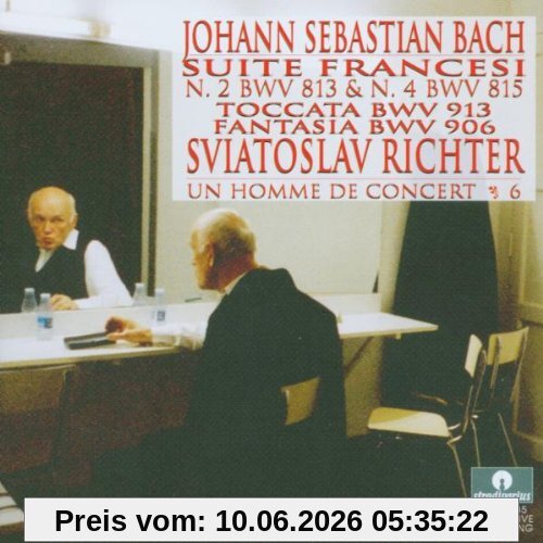 Bach: Franz.Suiten 2+4/ Toccata Bwv 913/ Fantasie Bwv 906