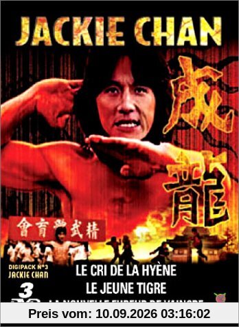 Coffret Jackie Chan 3 DVD : Le Cri de la Hyene / Le Jeune Tigre / La Nouvelle fureur de vaincre