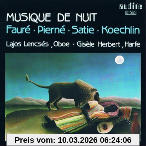 Lajos Lencses Musique De Nuit - Musik Für Oboe Und Harfe