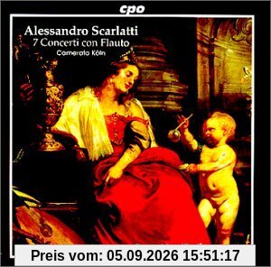 7 Concerti mit Flöteviolinenviola und Bc