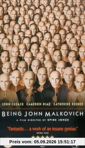 Being John Malkovich [VHS] [UK Import]