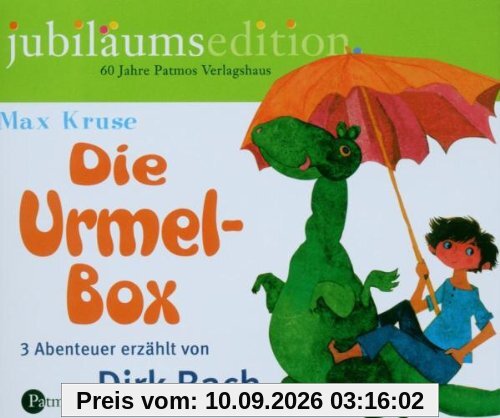 Die Urmel-Box. 6 CDs: Urmel aus dem Eis - Urmel spielt im Schloss - Urmel fliegt ins All