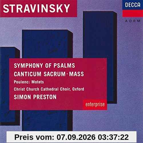 Stravinsky:Symphony Of Psalms