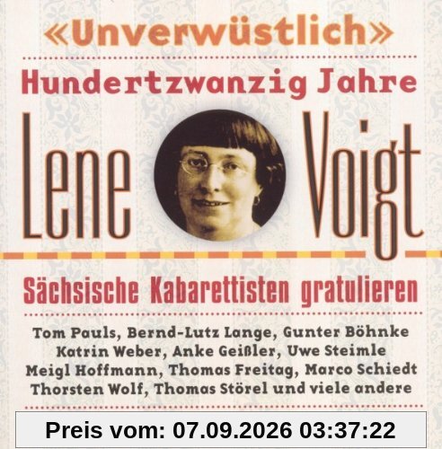Unverwüstlich.Lene Voigt Zum