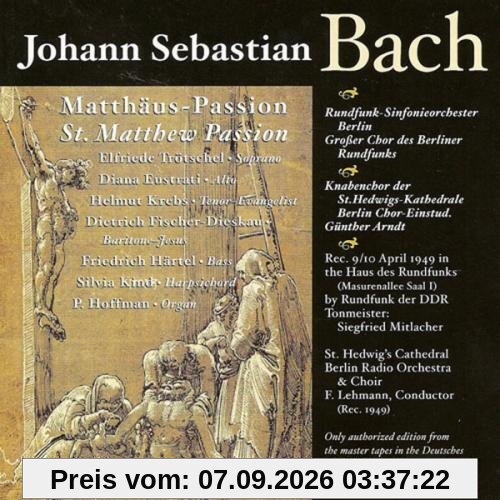 Johann Sebastian Bach: Matthäus-Passion