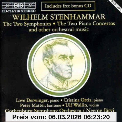 Järvi, Neeme und Paavo Sinfonien, Klavierkonzerte, Orchesterwerke