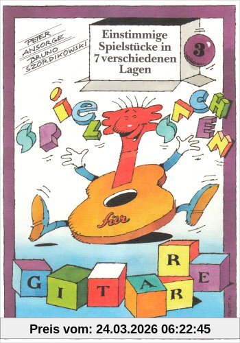 Einstimmige Spielstuecke. Gitarre