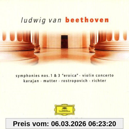 Mutter Panorama - Beethoven (Sinfonien Nr. 1, 3, Violinkonzert, Violoncellosonate)