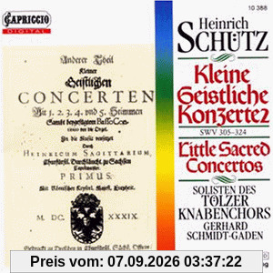 Kleine geistliche Konzerte SWV 305-324