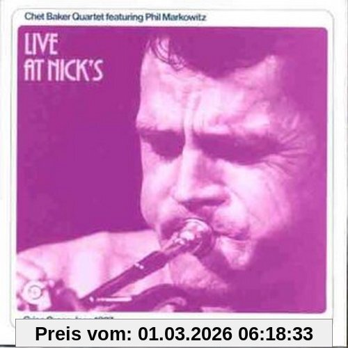 Chet Quartet Baker Live At Nick'S