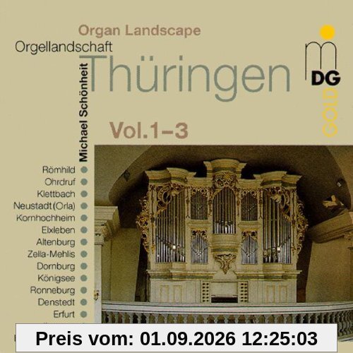 Orgellandschaft Thüringen Vol. 1-3