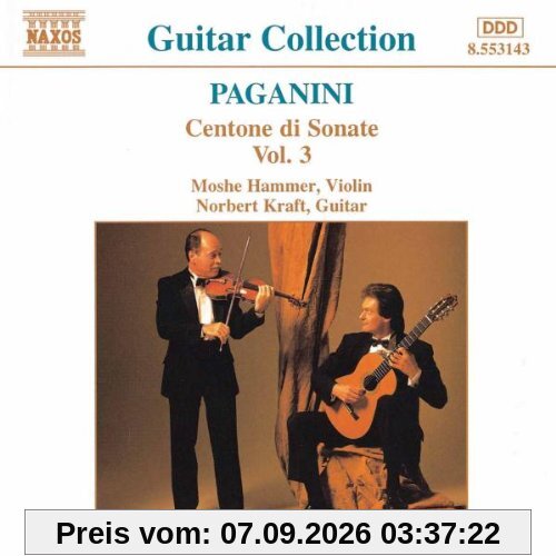 Paganini Gitarren- und Violinsonate Vol 3