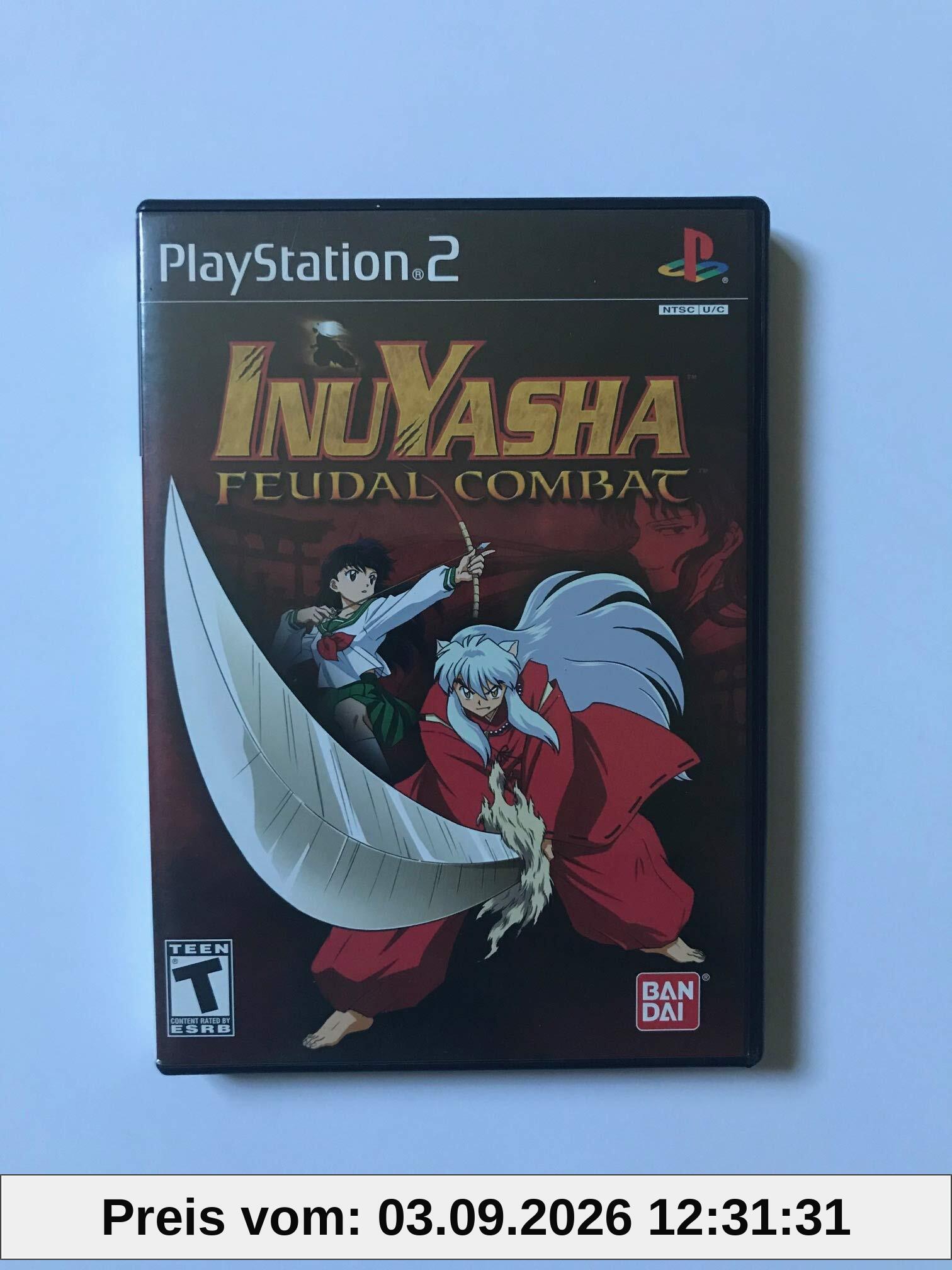 Inuyasha Feudal Combat PlayStation 2