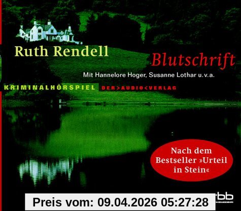 Blutschrift, 1 Audio-CD
