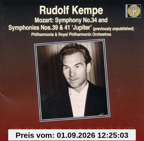 Sinfonien 34, 39 und 41 (Jupiter)