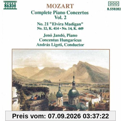 MOZART: Klavierkonzerte Nr. 12, 14 und 21