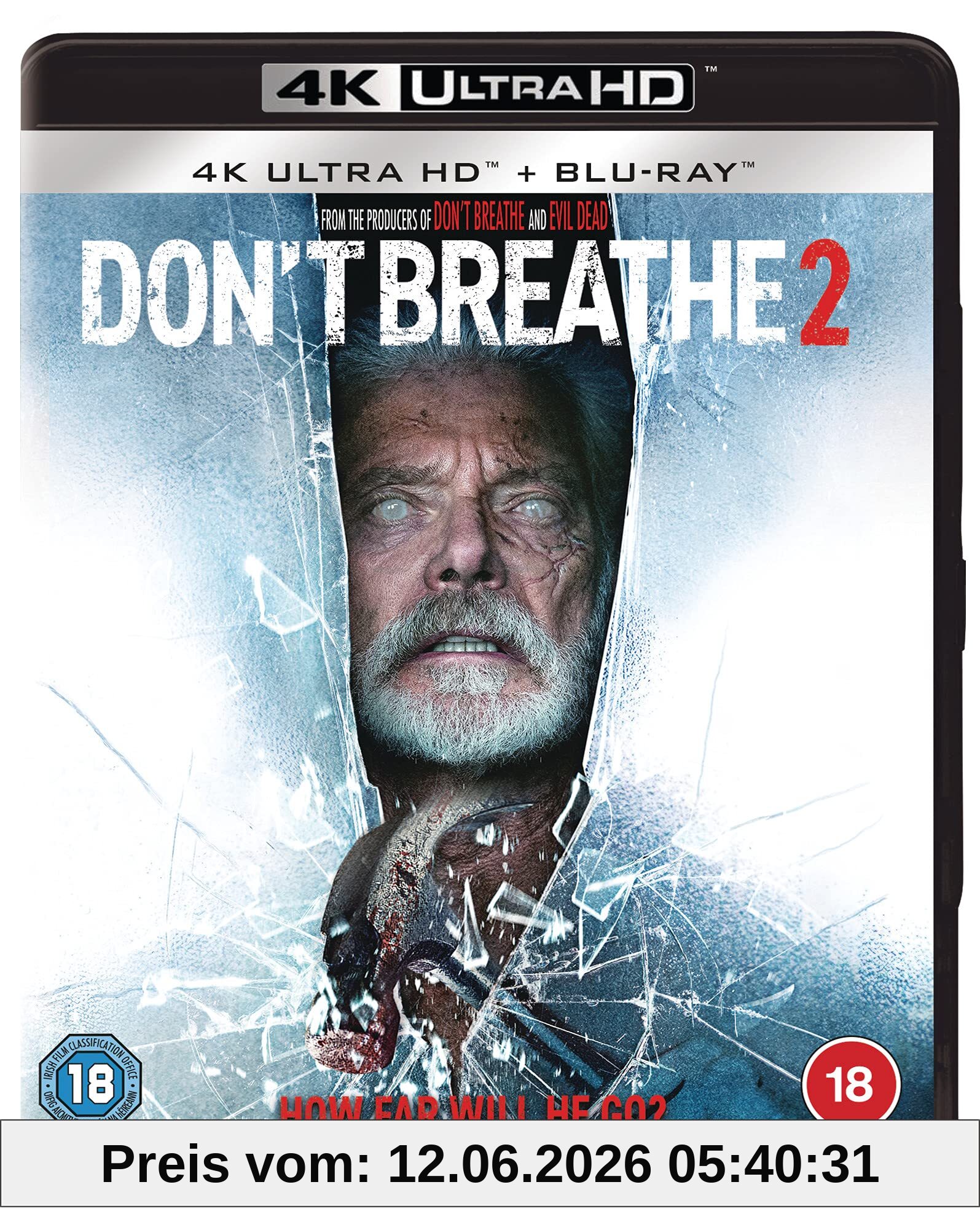 Rodo Sayagues Don't Breathe 2 [4K Ultra-Hd + Blu-Ray] [Region Free] (Import) (Keine Deutsche Version)