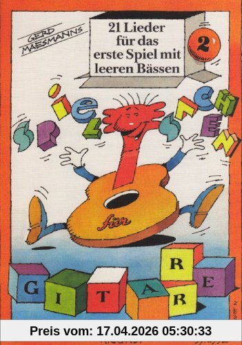 21 Lieder Fuer das Erste Spiel mit Leeren Baessen. Gitarre