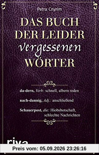Das Buch der leider vergessenen Wörter