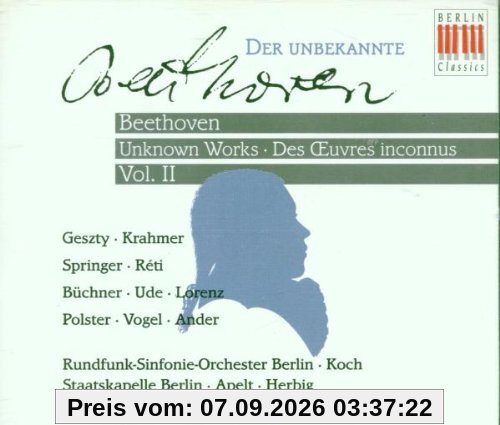 Der Unbekannte Beethoven Vol. 2