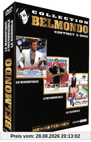 Coffret Belmondo : Le Magnifique / L'Incorrigible / Le Guignolo