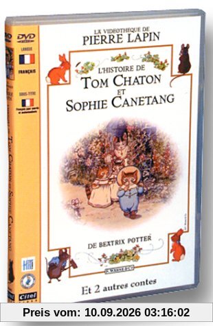 Béatrix Potter : L'Histoire de Tom Chaton et Sophie Canetang