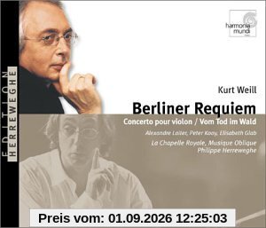 Weill: Berliner Requiem