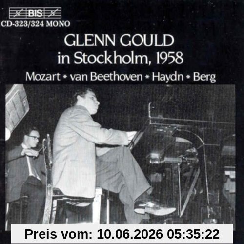 Glenn Gould in Stockholm 1958