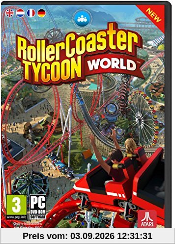 Rollercoaster Tycoon World - Early Access - (Code in der Box) - [PC]