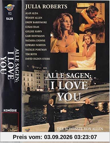Alle sagen: I love you [VHS]