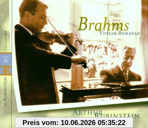 The Rubinstein Collection Vol. 41 (Brahms: Violinsonaten)