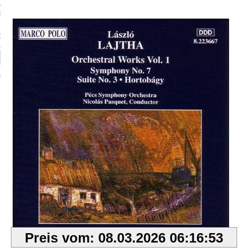 Nicolás Pasquet Lajtha, Symphony No. 7 / Suite No. 3 / Hortobagy