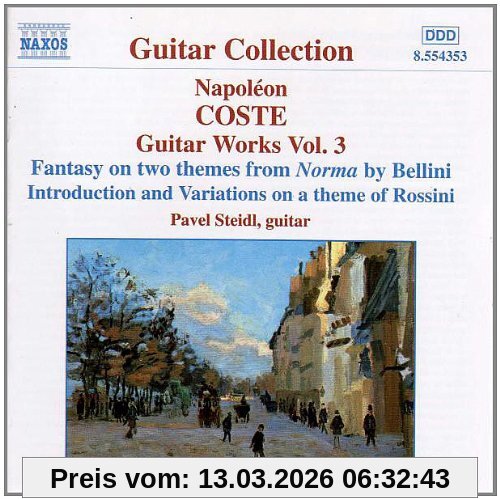 Pavel Steidl Guitar Collection - Napoleon Coste Vol. 3