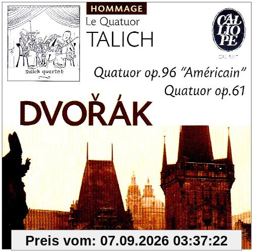 Quatuors Op.61 & Op.96 Americain