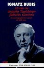 Binding : Broschiert, Edition : Kiepenheuer & Witsch, Label : Kiepenheuer & Witsch, Publisher : Kiepenheuer & Witsch, NumberOfItems : 1, medium : Broschiert, numberOfPages : 180, publicationDate : 2000-11-01, authors : Ignatz Bubis, Edith Kohn, ISBN : 3462022741
