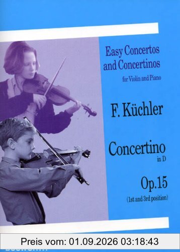 Concertino d-Dur Op 15 im Stil Von Vivaldi. Violine, Klavier