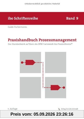 Praxishandbuch Prozessmanagement - Das Standardwerk auf Basis des BPM Framework ibo-Prozessfenster®