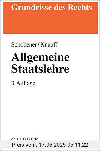 Binding : Taschenbuch, Edition : 3, Label : C.H.Beck, Publisher : C.H.Beck, medium : Taschenbuch, numberOfPages : 350, publicationDate : 2016-04-04, authors : Burkhard Schöbener, Matthias Knauff, languages : german, ISBN : 3406690254