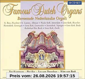 Famous Dutch Organs 10-CD