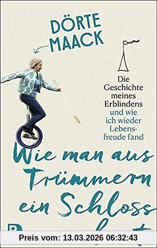 Dörte Maack Wie Man Aus Trümmern Ein Schloss Baut, Die Geschichte Meiner Erblindung Und Wie Ich Wieder Lebensfreude Fand