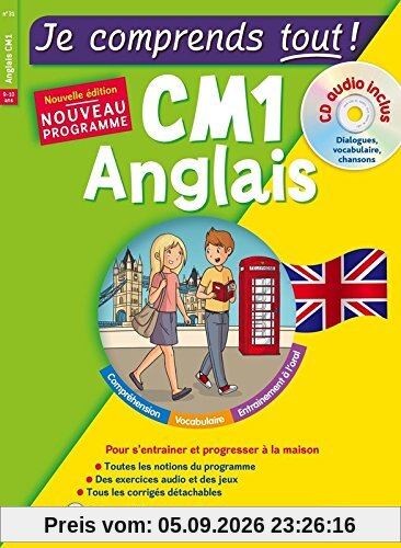 Je comprends tout ! Anglais CM1, 9-10 ans : nouveau programme