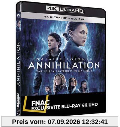 ANNIHILATION BLURAY 4K ULTRA HD + BLURAY