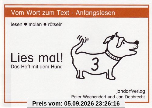 Lies mal!, Heft 3: Das Heft mit dem Hund