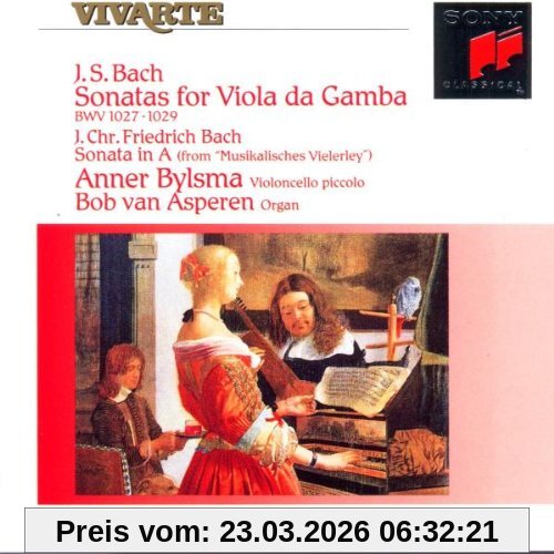 Anner Bylsma 3 Gambensonaten / Sonate A-Dur