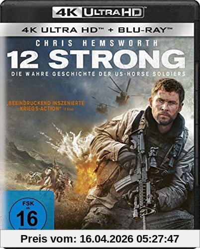 12 Strong - Die wahre Geschichte der US-Horse Soldiers (4K Ultra HD) (+ Blu-ray 2D)